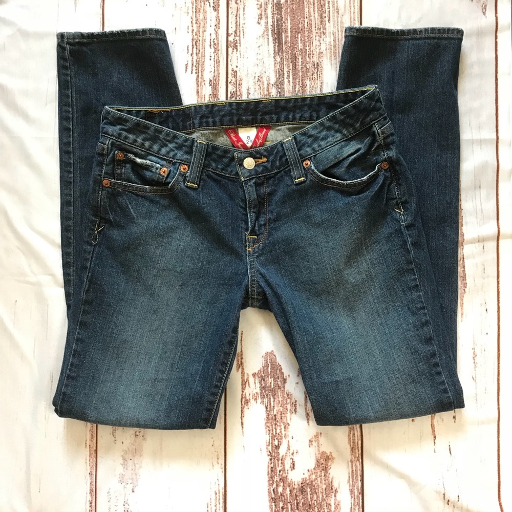 Luck Brand Lola Straight Leg Size: 8